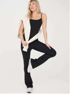 Aerie the real me flare jumpsuit